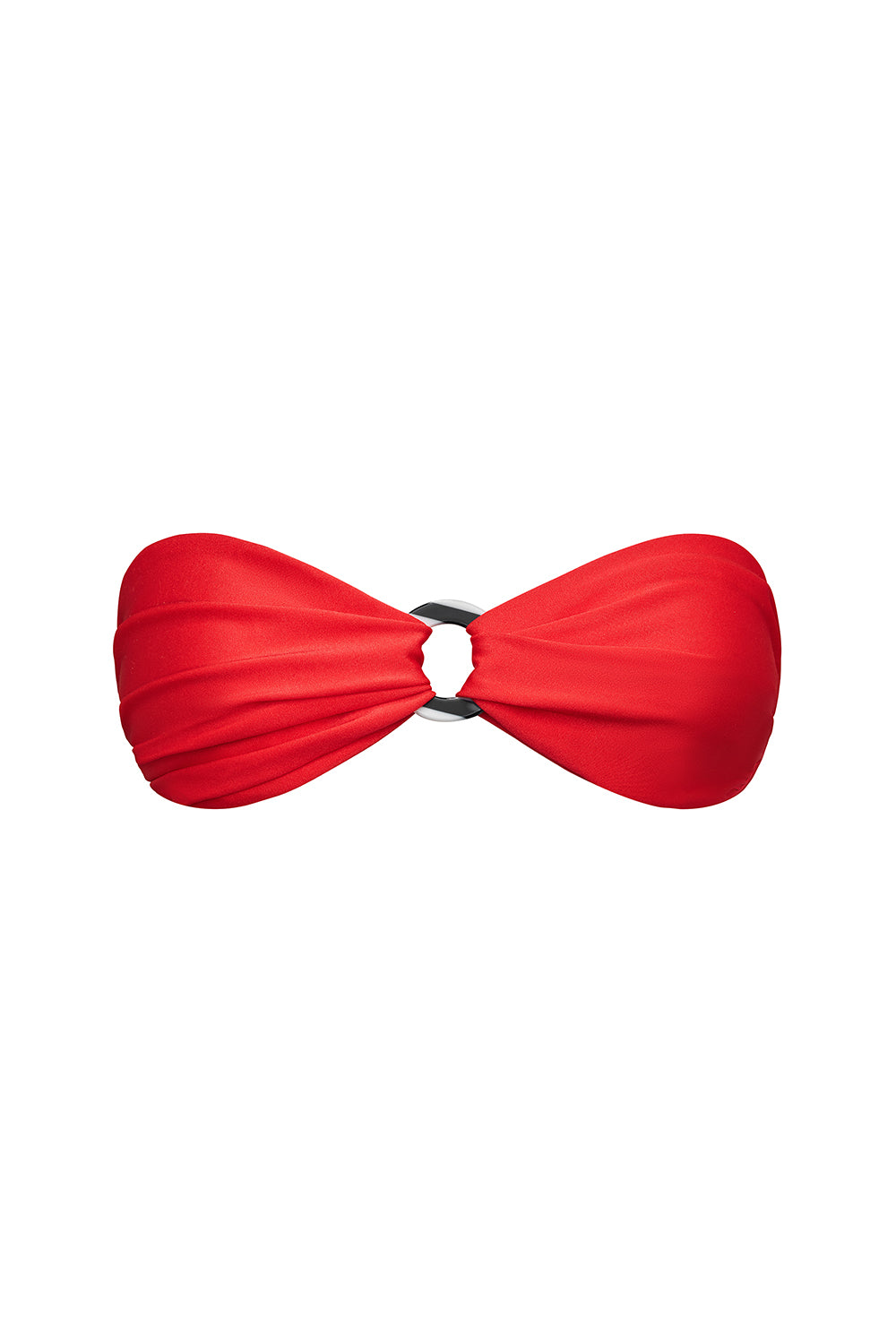 BONBON RED - BANDEAU BIKINI TOP -