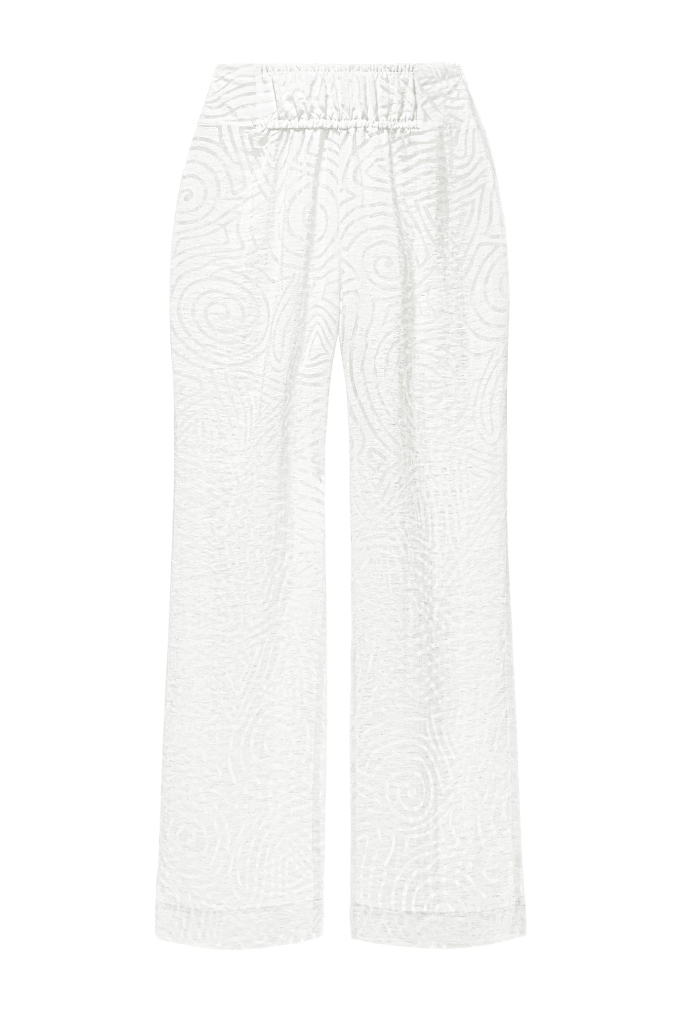 -PAROS- TROUSERS WHITE