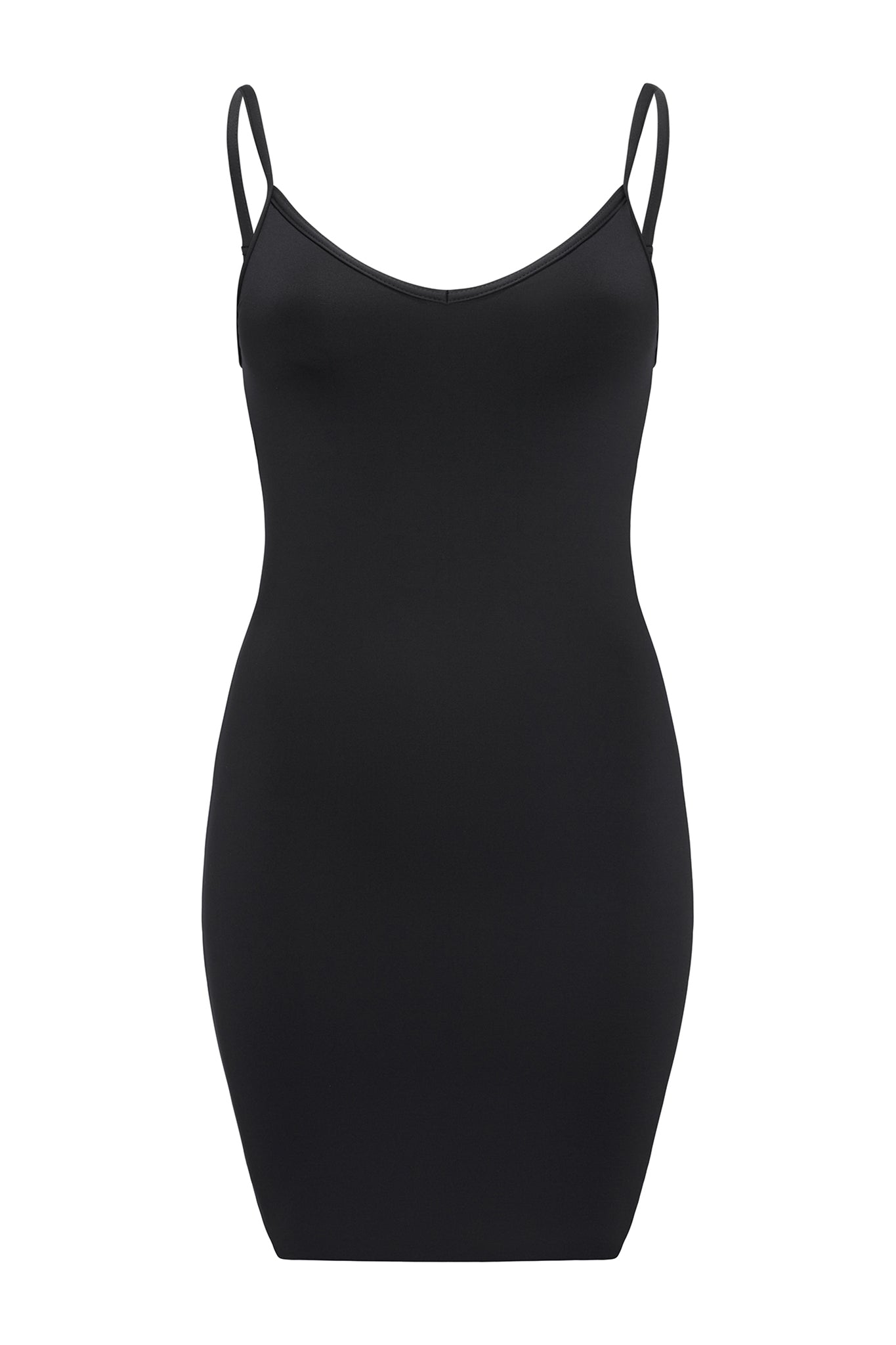 Minimal Swim Dress Black