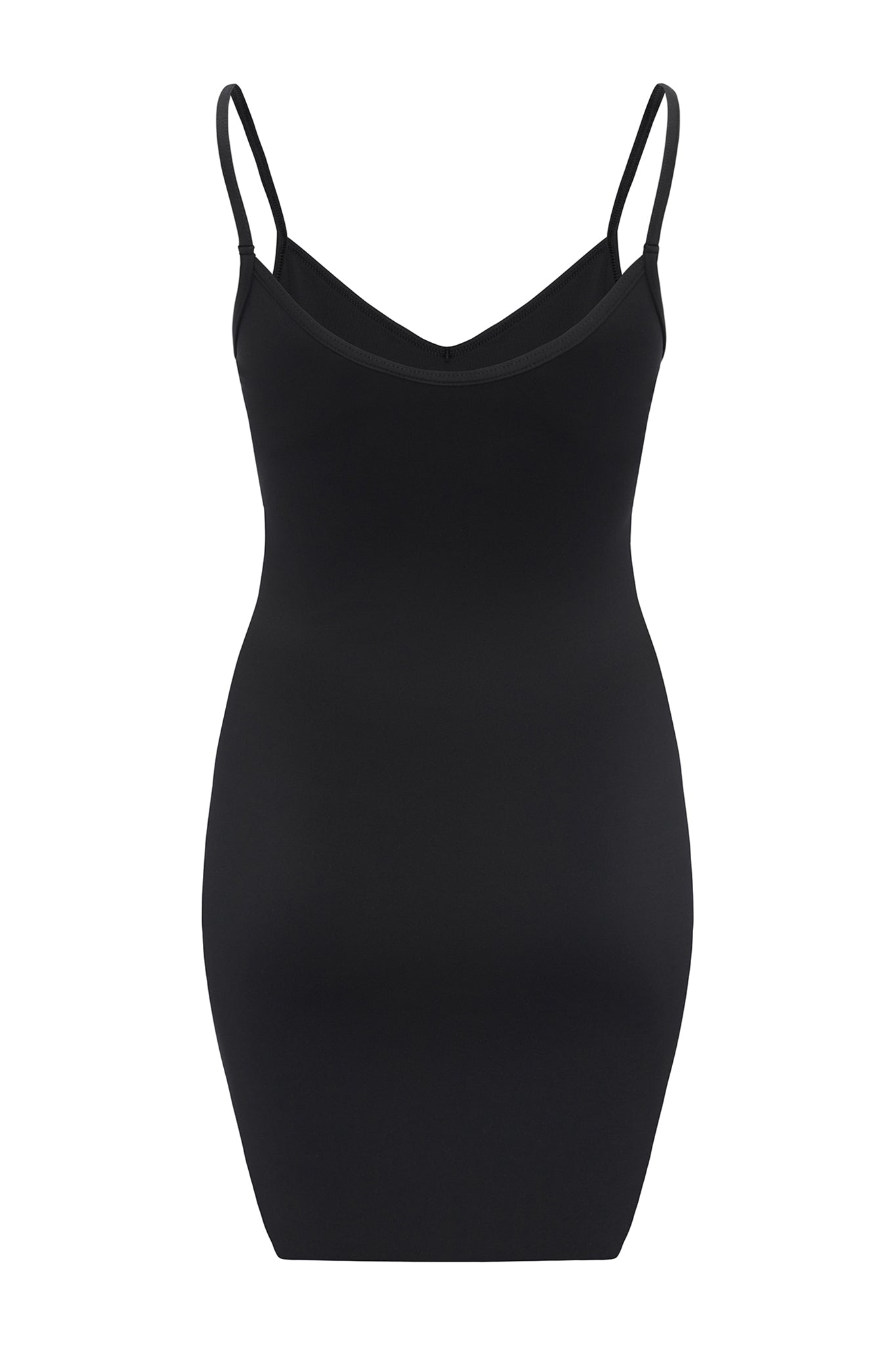 Minimal Swim Dress Black