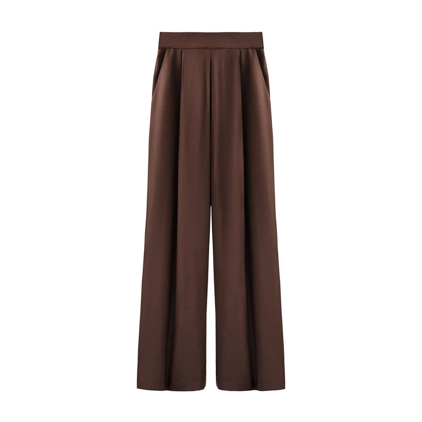 - COMO - CHOCOLATE TROUSERS