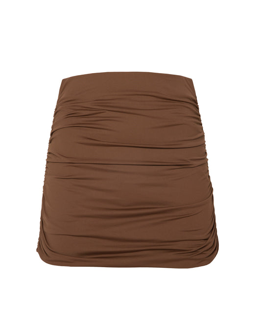 Swim Skirt Chocolate